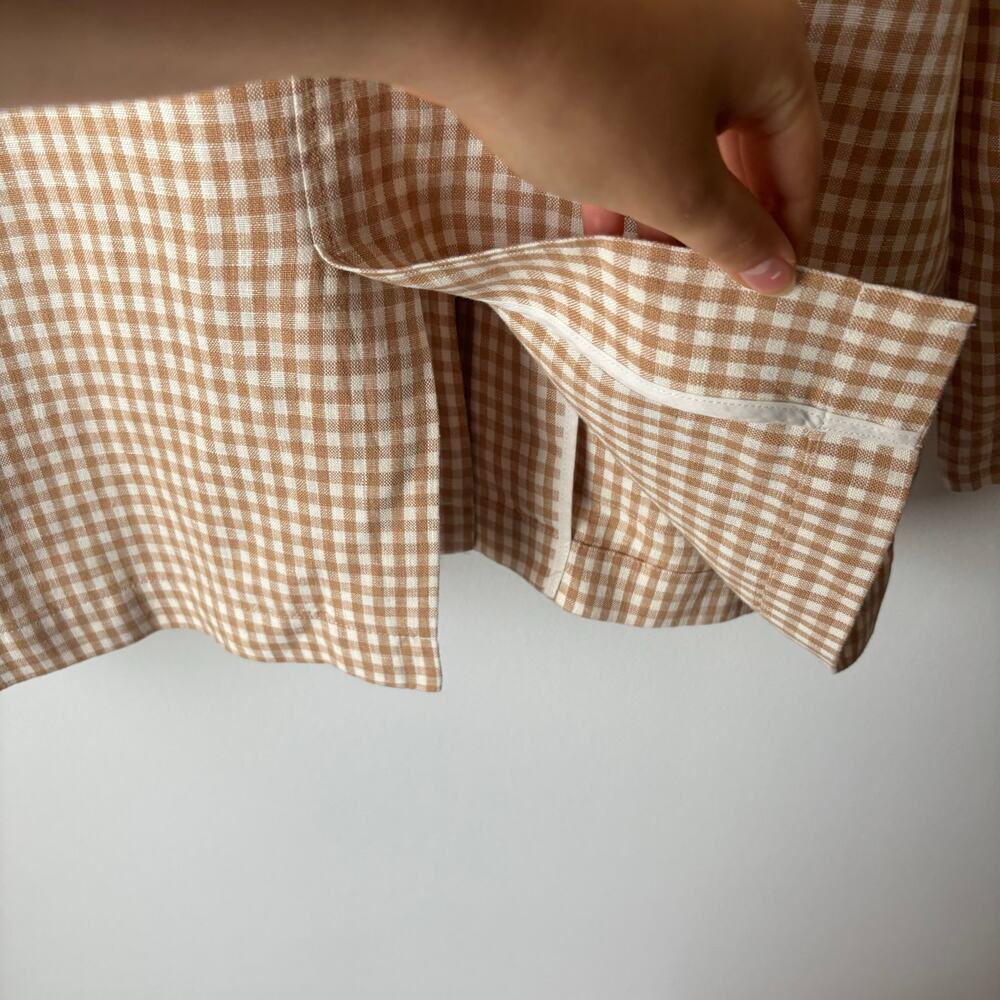 Madewell Linen Gingham Blazer - Picture 5 of 7
